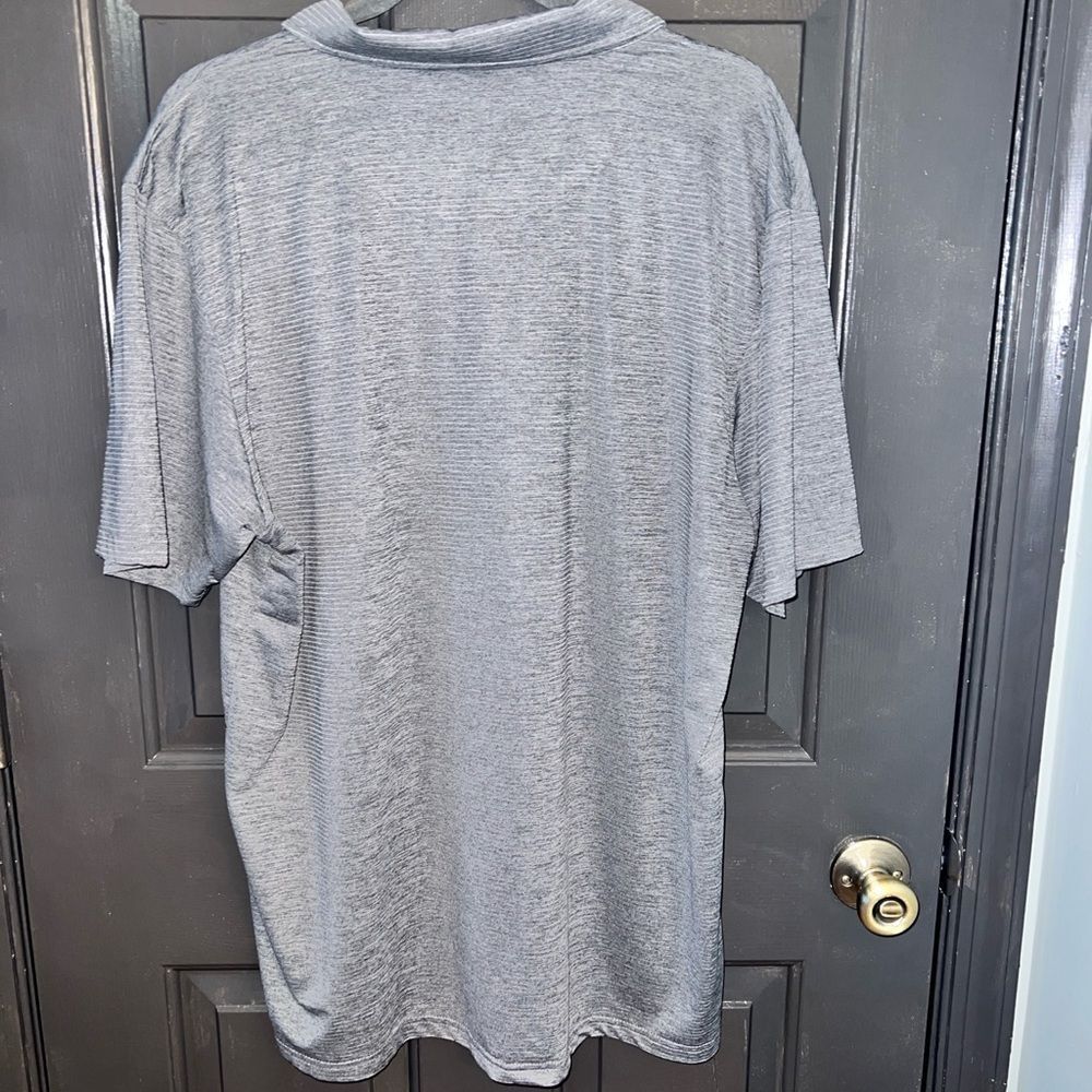 Save the Ocean Men’s XXL Gray Polo Shirt Heather Classic - Picture 2 of 4